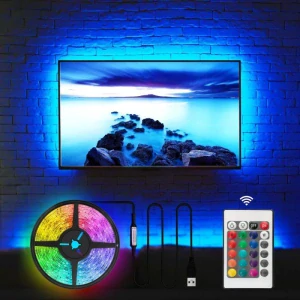 VÝPRODEJ - LED RGB pásek za TV a PC, délka 5m